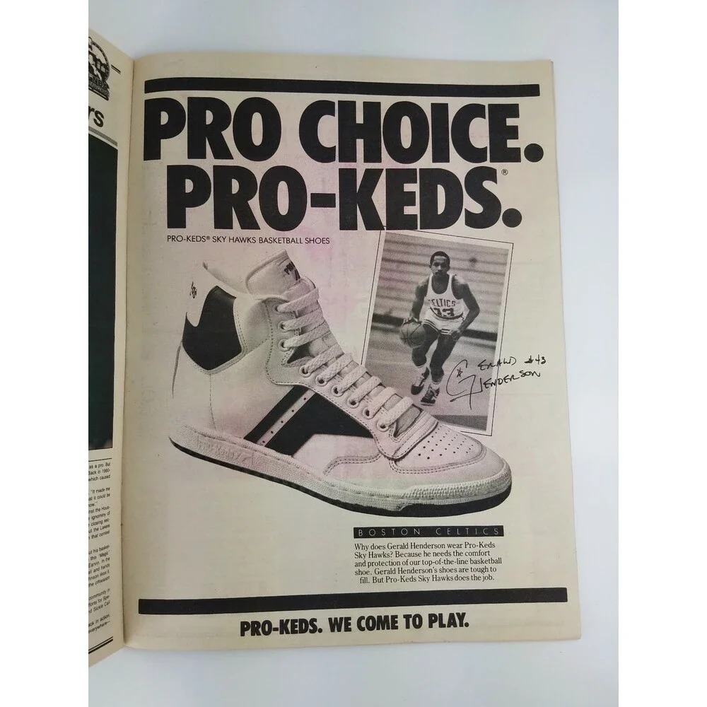 RARE Vtg 1984 NBA Today Newspaper Magazine Basketball ALL STAR GAME Bird Magic